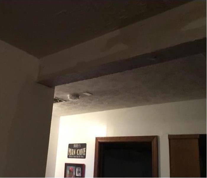 Ceiling Water Damage from pipe leak